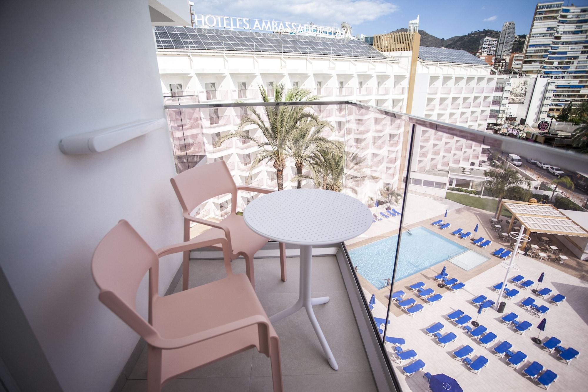 Ambassador Playa II Hotel Benidorm Exterior foto